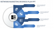 Creative Network Marketing Business Plan PPT & Google Slides